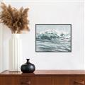 Picture of Wave in water _GroupedProduct_Rectangle_Landscape_Canvas_Framed_