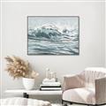 Picture of Wave in water _GroupedProduct_Rectangle_Landscape_Canvas_Framed_
