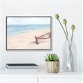 Picture of Boat in the Sand _GroupedProduct_Rectangle_Landscape_Canvas_Framed_