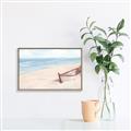 Picture of Boat in the Sand _GroupedProduct_Rectangle_Landscape_Canvas_Framed_