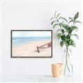 Picture of Boat in the Sand _GroupedProduct_Rectangle_Landscape_Canvas_Framed_