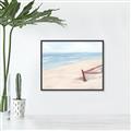 Picture of Boat in the Sand _GroupedProduct_Rectangle_Landscape_Canvas_Framed_
