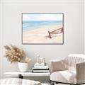 Picture of Boat in the Sand _GroupedProduct_Rectangle_Landscape_Canvas_Framed_
