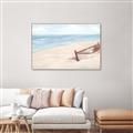 Picture of Boat in the Sand _GroupedProduct_Rectangle_Landscape_Canvas_Framed_