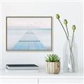 Picture of Bridge with birds _GroupedProduct_Rectangle_Landscape_Canvas_Framed_