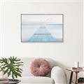 Picture of Bridge with birds _GroupedProduct_Rectangle_Landscape_Canvas_Framed_