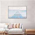 Picture of Bridge with birds _GroupedProduct_Rectangle_Landscape_Canvas_Framed_