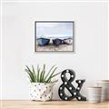 Picture of Beached Boats _GroupedProduct_Rectangle_Landscape_Canvas_Framed_