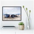 Picture of Beached Boats _GroupedProduct_Rectangle_Landscape_Canvas_Framed_