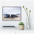 Picture of Beached Boats _GroupedProduct_Rectangle_Landscape_Canvas_Framed_