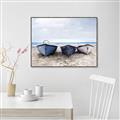 Picture of Beached Boats _GroupedProduct_Rectangle_Landscape_Canvas_Framed_