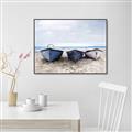 Picture of Beached Boats _GroupedProduct_Rectangle_Landscape_Canvas_Framed_