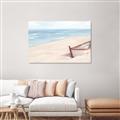 Picture of Boat in the Sand _GroupedProduct_Rectangle_Landscape_Unframed_Print_Only_