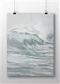 Picture of Wave in water _GroupedProduct_Rectangle_Landscape_Unframed_Print_Only_