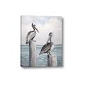 Picture of Observing Pelicans _GroupedProduct_Rectangle_Portrait_Canvas_
