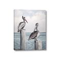 Picture of Observing Pelicans _GroupedProduct_Rectangle_Portrait_Canvas_
