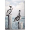Picture of Observing Pelicans _GroupedProduct_Rectangle_Portrait_Canvas_