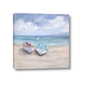 Picture of White Fishing Boats _GroupedProduct_Square_Canvas_