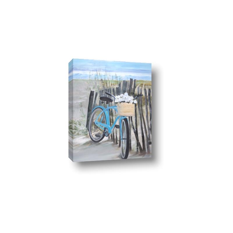 Picture of Blue Bicycle _GroupedProduct_Rectangle_Portrait_Canvas_