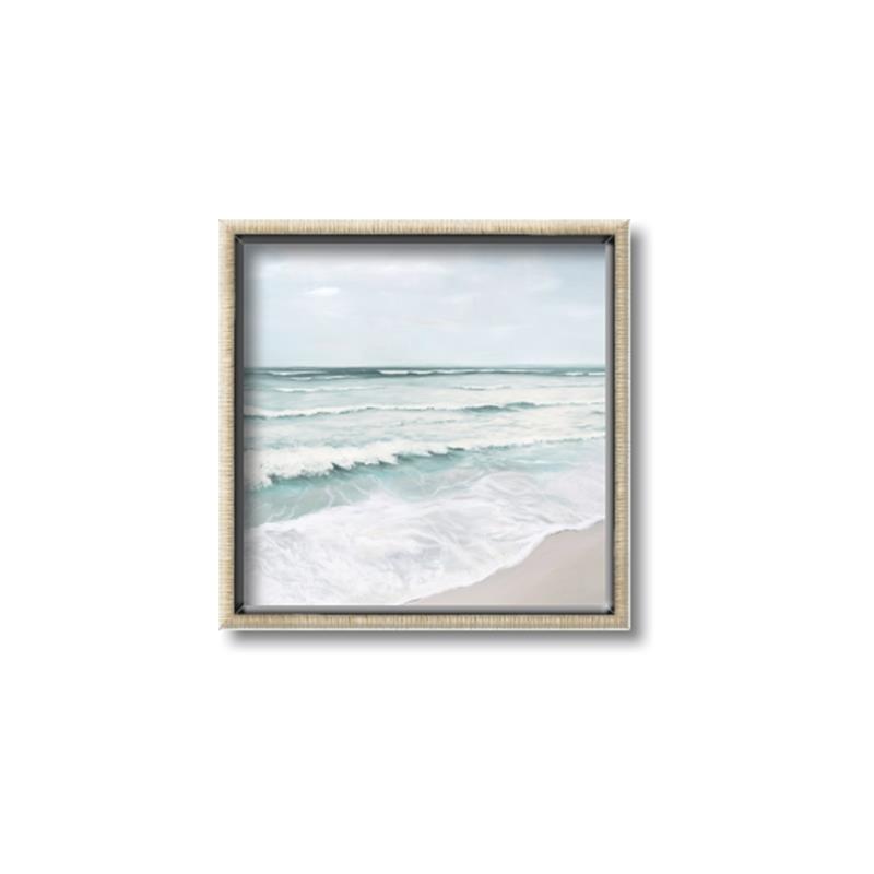 Picture of Sea wave close up _GroupedProduct_Square_Canvas_Framed_