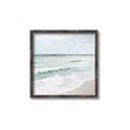 Picture of Sea wave close up _GroupedProduct_Square_Canvas_Framed_