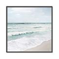 Picture of Sea wave close up _GroupedProduct_Square_Canvas_Framed_