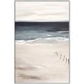 Picture of Dark Beach _GroupedProduct_Rectangle_Portrait_Canvas_Framed_