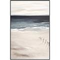 Picture of Dark Beach _GroupedProduct_Rectangle_Portrait_Canvas_Framed_