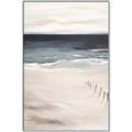 Picture of Dark Beach _GroupedProduct_Rectangle_Portrait_Canvas_Framed_