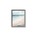 Picture of Sandy Teal Beach _GroupedProduct_Rectangle_Portrait_Canvas_Framed_
