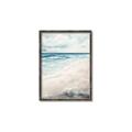 Picture of Sandy Teal Beach _GroupedProduct_Rectangle_Portrait_Canvas_Framed_