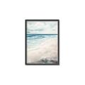 Picture of Sandy Teal Beach _GroupedProduct_Rectangle_Portrait_Canvas_Framed_