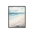 Picture of Sandy Teal Beach _GroupedProduct_Rectangle_Portrait_Canvas_Framed_