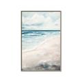 Picture of Sandy Teal Beach _GroupedProduct_Rectangle_Portrait_Canvas_Framed_