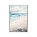 Picture of Sandy Teal Beach _GroupedProduct_Rectangle_Portrait_Canvas_Framed_