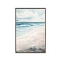 Picture of Sandy Teal Beach _GroupedProduct_Rectangle_Portrait_Canvas_Framed_