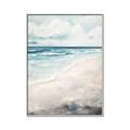 Picture of Sandy Teal Beach _GroupedProduct_Rectangle_Portrait_Canvas_Framed_