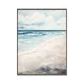 Picture of Sandy Teal Beach _GroupedProduct_Rectangle_Portrait_Canvas_Framed_