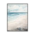 Picture of Sandy Teal Beach _GroupedProduct_Rectangle_Portrait_Canvas_Framed_