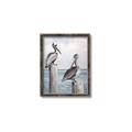 Picture of Observing Pelicans _GroupedProduct_Rectangle_Portrait_Canvas_Framed_