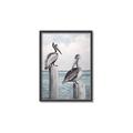 Picture of Observing Pelicans _GroupedProduct_Rectangle_Portrait_Canvas_Framed_