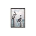 Picture of Observing Pelicans _GroupedProduct_Rectangle_Portrait_Canvas_Framed_
