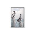 Picture of Observing Pelicans _GroupedProduct_Rectangle_Portrait_Canvas_Framed_