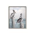 Picture of Observing Pelicans _GroupedProduct_Rectangle_Portrait_Canvas_Framed_