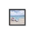 Picture of White Fishing Boats _GroupedProduct_Square_Canvas_Framed_