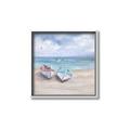 Picture of White Fishing Boats _GroupedProduct_Square_Canvas_Framed_