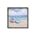 Picture of White Fishing Boats _GroupedProduct_Square_Canvas_Framed_