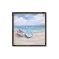 Picture of White Fishing Boats _GroupedProduct_Square_Canvas_Framed_
