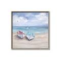 Picture of White Fishing Boats _GroupedProduct_Square_Canvas_Framed_