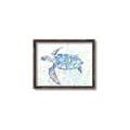 Picture of Sea Turtle I  _GroupedProduct_Rectangle_Landscape_Canvas_Framed_